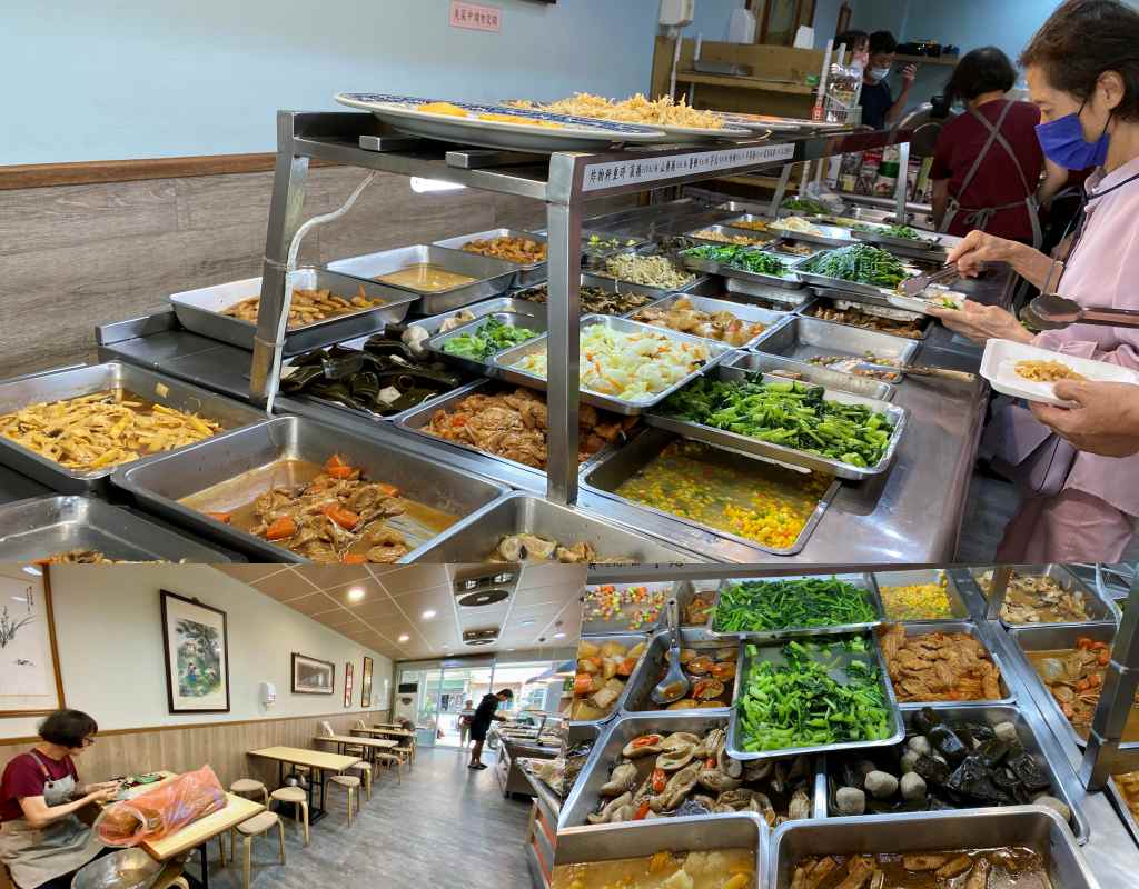 烏日區，小巧溫馨氛圍的素食館