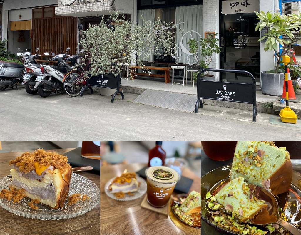 台中西區，不僅咖啡了得，連自製甜點也讓人心神嚮往的J.W. CAFE。