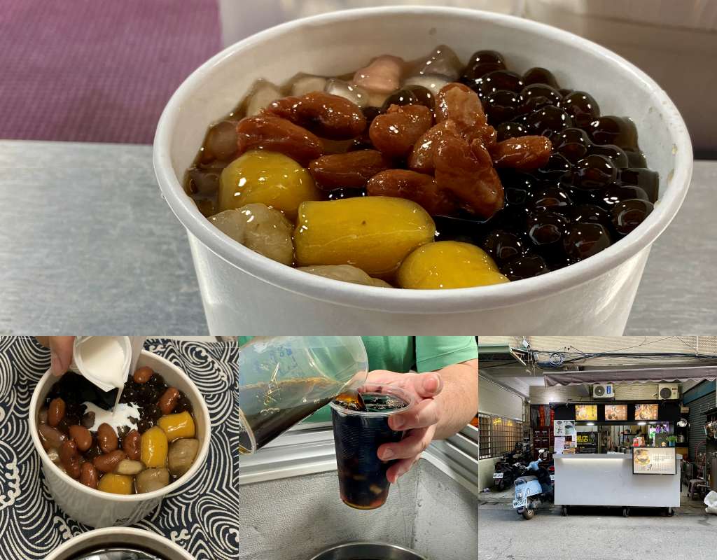 烏日區，想吃古早味甜湯可以來這尋，冬天還有熱呼呼的燒仙草-烏日.黑嫩仙草專賣店。