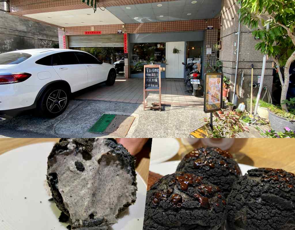 台中，低調店面也掩不住曖曖內含光的烏泡芙。