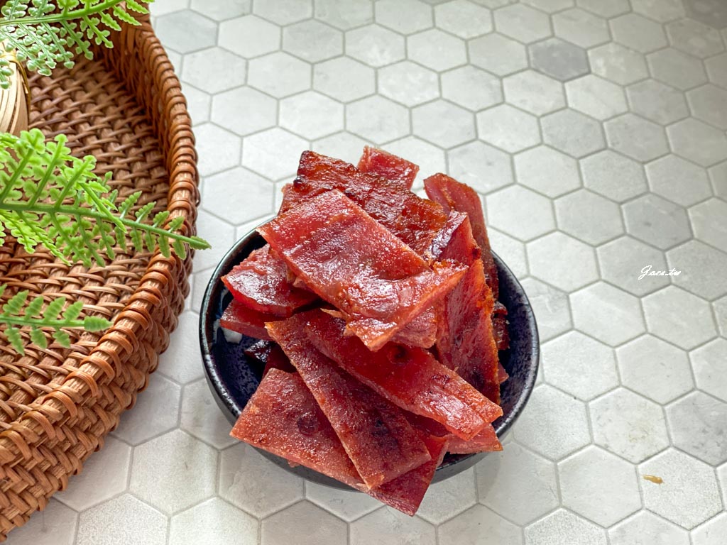 台南伴手禮分享，泰興肉脯蜜汁豬肉乾心得。